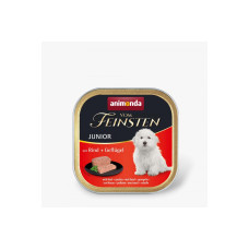 Вологий корм Animonda Vom Feinsten Junior with Beef + Poultry з яловичиною та птицею для цуценят, 150 г Вологий корм Animonda Vom Feinsten Junior with Beef + Poultry з яловичиною та птицею для цуценят, 150 г