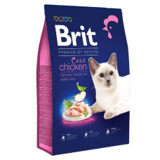 Brit Premium by Nature Cat Adult Chicken Сухий корм для котів 8 кг (курка) Brit Premium by Nature Cat Adult Chicken Сухий корм для котів 8 кг (курка)