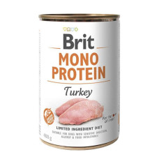 Brit Mono Protein Dog k 400 g для дорослих собак з індичкою