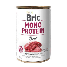 Brit Mono Protein Dog k 400 g для дорослих собак з яловичиною