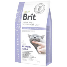Brit GF Veterinary Diet Cat Gastrointestinal Лікувальний корм для кішок при порушеннях травлення, 2 кг