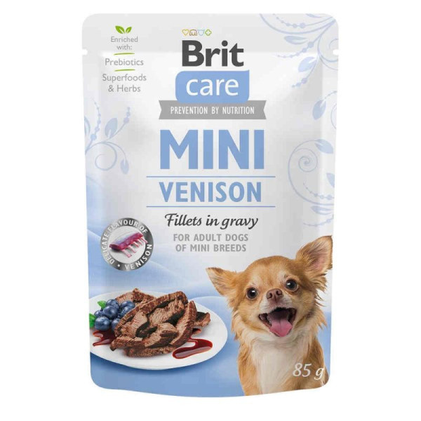 Brit Care Mini Dog pouch 85g філе дичини в соусі