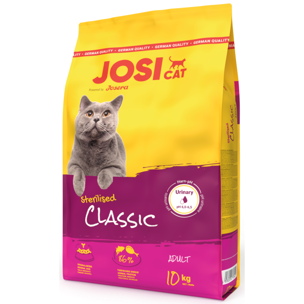 JosiCat Sterilised Classic - сухий корм для дорослих стерилізованих кішок 10 кг