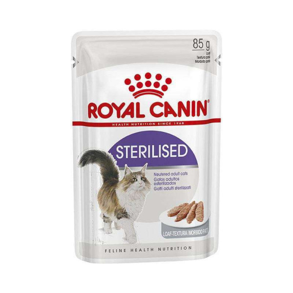 Вологий корм для дорослих стерилізованих котів ROYAL CANIN STERILIZED LOAF 0.085 кг