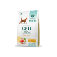 Сухий корм Optimeal для дорослих котів, з куркою, 10 кг
