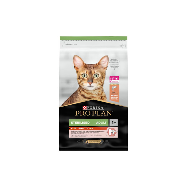 ProPlan Sterilised Senses із лососем для кастрованих котів, сухий 10 кг