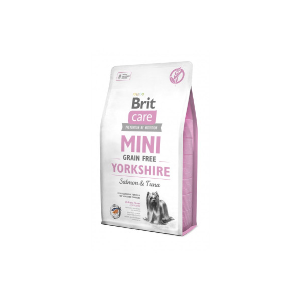 Brit Care GF Mini Yorkshire з лососем та тунцем для йоркширських тер'єрів 2 кг