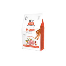 Brit Care Cat GF Indoor Anti-stress Сухий корм для кішок, що живуть у приміщенні, 400 г,